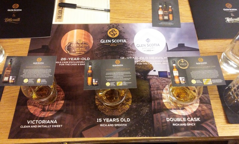 The Cask & Barrel Launches Glen Scotia Single Malt Whisky Through Master Classes Hosted by Mr. Scott Dickson